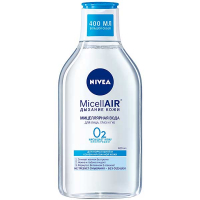 Міцелярна вода для нормальної та комбінованої шкіри обличчя MicellAIR Дихання шкіри, 400 мл