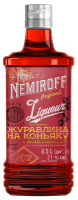 Настоянка Nemiroff клюква на коньяку 21% 0,5л 