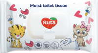 Папір туалетний Ruta Selecta вологий 40шт.