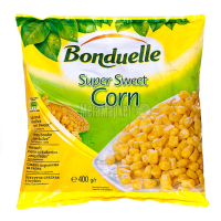 Кукурудза Bonduelle у зернах заморожений продукт 400г 