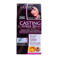 Фарба-догляд для волосся без аміаку L'Oreal Paris Casting Creme Gloss №323 Чорний Шоколад