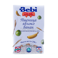 Каша Kolinska Bebi Premium мол.яблуко-банан 250г 
