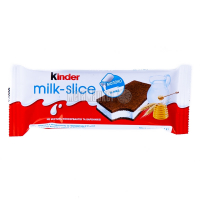 Тістечко Kinder Milk-Slise бісквітне з молочною начинкою 28г 
