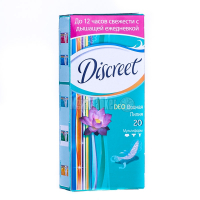 Щоденні гігієнічні прокладки Discreet Deo Waterlily, 20 шт.