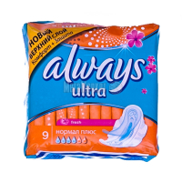 Гігієнічні прокладки Always Ultra Normal Fresh, 9 шт.