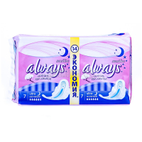 Гігієнічні прокладки Always Sensitive Ultra Night, 14 шт.