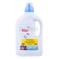 Органічний рідкий засіб для прання Klar Мильний горіх "Без запаху", 1,5 л