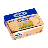 Масло Meggle Альпійське солодковерш.82% 200г х12