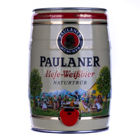 Пиво Paulaner Hefe-Weibbier нефільтроване ж/б 5л