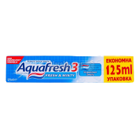 Зубна паста Aquafresh 3 Fresh & Minty, 125 мл