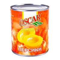 Персики Oscar у сиропі ж/б 850мл