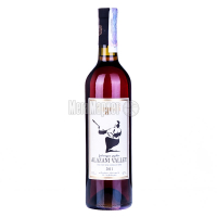 Вино Бугеулі Алазанська долина рожеве напівсолодке 0,75л х6