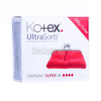 Тампони гігієнічні Kotex Ultra Sorb Super, 8 шт.