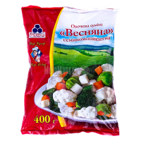 Суміш Рудь овочева Весняна семикомпонентна заморожена 400г