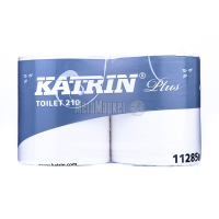 Туалетний папір Katrin Plus Toilet 210, 2 шт.