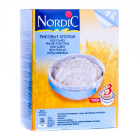 Каша Nordic рисові пластівці 800г