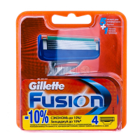 Касети змінні Gillette Fusion 4шт.