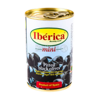 Оливки Iberica mini чорні б/к 300г х12
