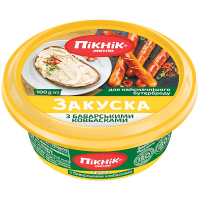 Закуска Пікнік меню з баварськими ковбасками 100г