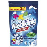 Засіб для прання Der Waschkonig Universal капсули 27*24г