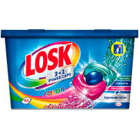 Засіб Losk для прання Power Сaps Color 3+1 12шт