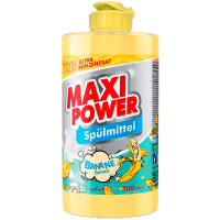 Засіб MAXI POWER для миття посуду Банан 500мл