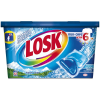 Засіб миючий Losk Duo в капсулах гірське джерело 12шт