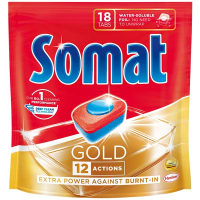 Засіб Somat Gold для посудомийних машин 18таб.