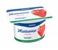 Йогурт Danone Живинка Полуниця 1,5% 115г