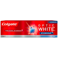 Зубна паста Colgate Optic White Миттєве Відбілювання, 75 мл
