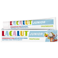 Зубна паста дитяча Lacalut Junior Tropicana, 75 мл