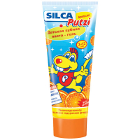 Зубна паста дитяча Silca Putzi 2-12 "Апельсин", 75 мл