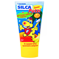 Зубна паста дитяча Silca Putzi 1-6 "Банан", 50 мл